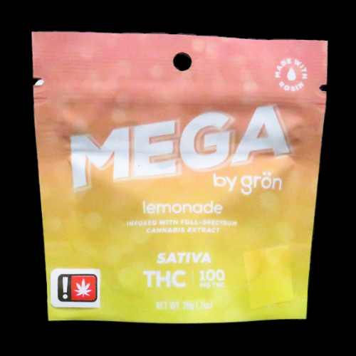Grön - 1pc Mega Pearl - Lemonade